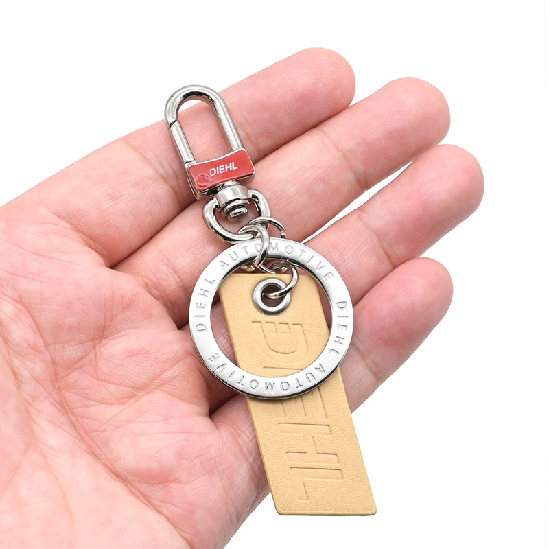 Leather Key Ring Personalised