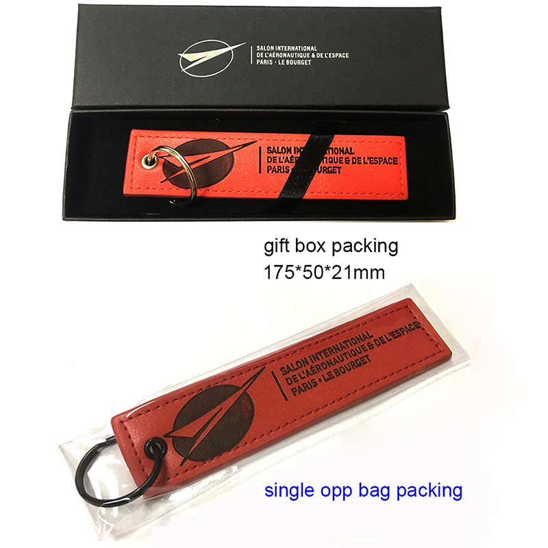 Personalised Leather Keyring