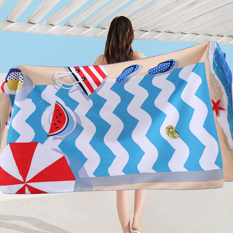 Custom Large Beach Towels