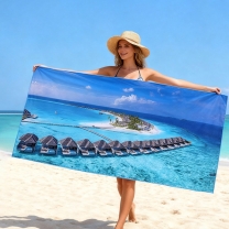 Wholesale Personalized China Large Custom High Quality OEM Beach Towels Supplier