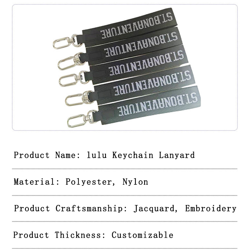 Lululemon Keychain Black