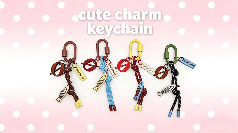 Fish Paracord Keychain